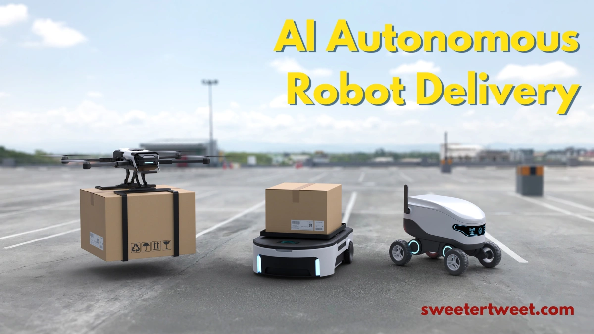 AI Autonomous Robot Delivery